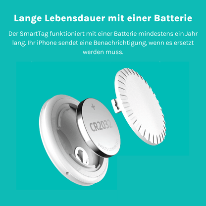 Premium SmartTag. Die Alternative zum AirTag (4-er Pack).